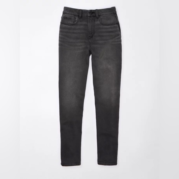 Women’s AMERICAN EAGLE Stretch curvy mom Jeans size 8 X-Long NWT - Picture 2 of 15